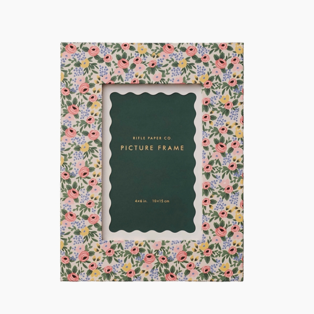 Rifle Paper Co. Floral Picture Frame - Pink and Green